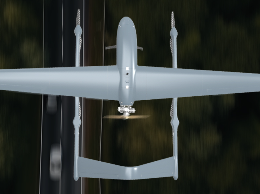 Defenseal N-160 hybrid VTOL